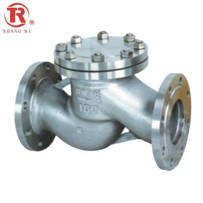 China CE General Factory API Hot Sale Flange Steel Return Non One Way Lift Type Check Valve For Water Oil Gas for sale