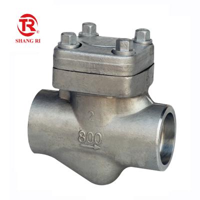 China Factory General Hot Sale CE API High Pressure Switch Forged Female Thread Non Return Check Valve for sale