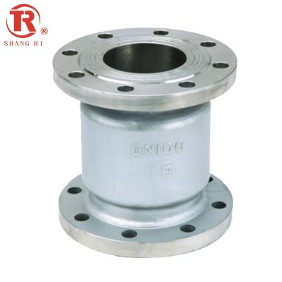 China General Steel Flanged Vertical Type Lift Check Valve for sale