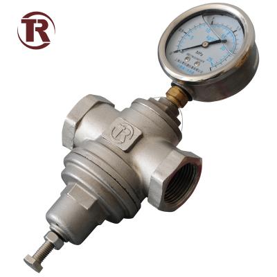 China Factory Best General Sell Direct Acting Pressure Reducing Valve SS For Water Oil Gas for sale