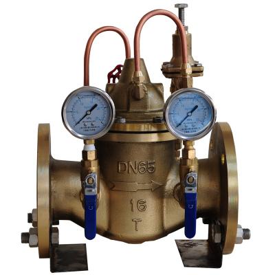 China General Pilot Operated Adjustable Water Pressure Reducing Valve for sale