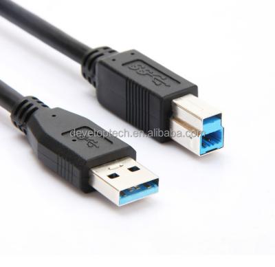 China Printer Cheap Price USB3.0 5Gbps 4K transfer type A male to B male cable data syncing fast billing for printer for sale