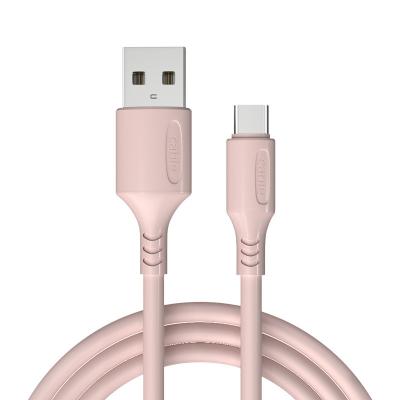 China MP3/MP4 Player Factory Manufacturing 3A Cable 3A Soft Liquid Silicone 5A USB Type-C Quick Charging Liquid Type-C for sale