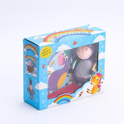 China Handmade Fashionable Designing Corrugated Boxes Retail Shipper Box For Kid Gift for sale