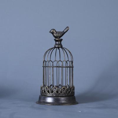 China European Retro Activities Amengni Candlestick Decoration Religious Border Nostalgic American Style Distressed Bird Ornaments for sale