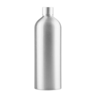 China Beauty Industry 30ml-500ml Cosmetic Aluminum Bottle With Screw Cap for sale