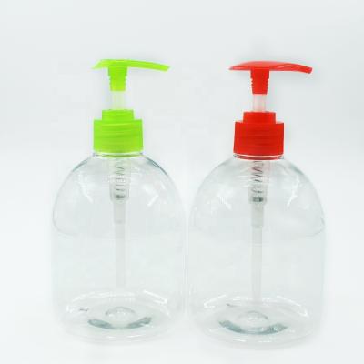 China Non Spill 250ml 500ml Plastic Lotion Pump Bottle With Lotion Pump for sale