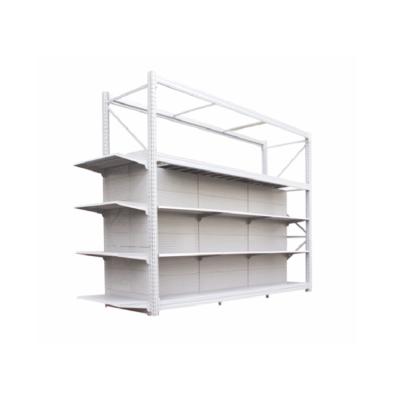 China Double Sided Retail Store Rack Supermarket Shelf Gondola Shelving for sale