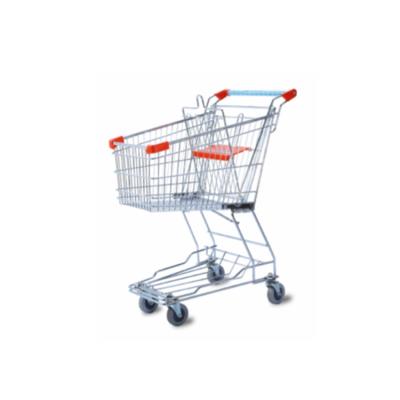 China Durable High Quality Asian Style Supermarket Shopping Cart Shopping Trolley Trolley à venda