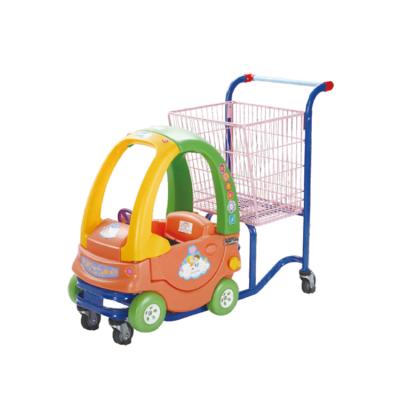 Cina Durable High Quality Shopping Trolley Plastic Kids Child Trolley Trolley in vendita