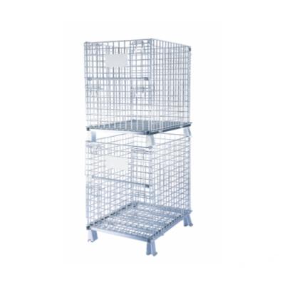 China Corrosion Protection Hot Selling Storage Cage Warehouse Standard Steel Mesh Storage Cage Te koop