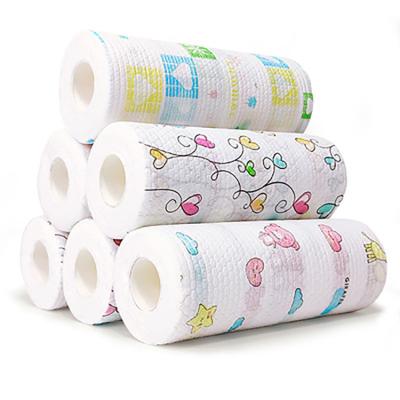 China Sustainable Kitchen Cleaning Towel Disposable Lazy Rag for sale