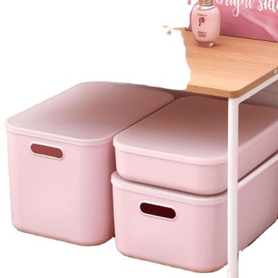 China Modern simple cosmetic toy storage box portable storage basket for sale