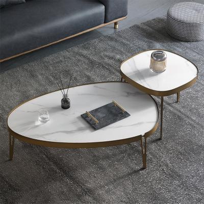 China Modern foldable coffee table slate living room coffee table for living room furniture Italian coffee table for sale