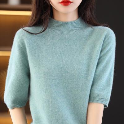 China Anti-wrinkle Spring Women High Quality Cashmere Knitted Pullover Sweater for sale