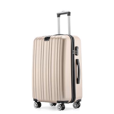 China High Quality ABS Travel Luggage Set Trolley Suitcase Filter Frame Trolley Bags for sale