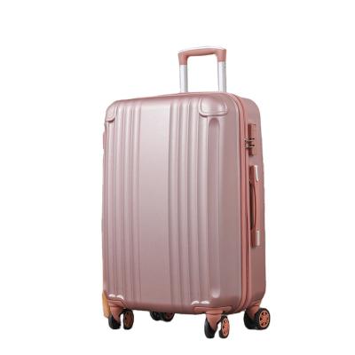 China Hard Shell 4 Wheel Spinner Suitcase ABS Policarbonato Luggage Trolley Case Cabin Carry On Hand for sale