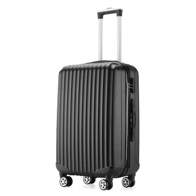 China Hard Travel Bags ABS 4 Wheels Spinner Case Luggage Travel Trolley Suitcase for sale