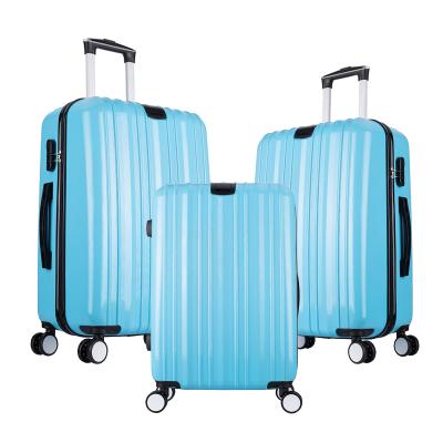 China Wholesale Hard ABS Luggage Suitcase Trolley Bags Travel Luggage 3pcs Set for sale