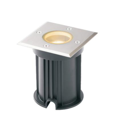 China Garden ip67 waterproof gu10 squared outdoor ground inserting lawn lamp for sale