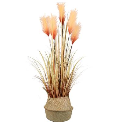 China Fashional Artificial Flowers Selling Indoor Decoration Reed Plant Classic Lifelike Artificial Plant for sale