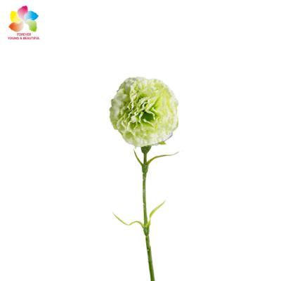 China High Quality Hot Selling Simulation Silk Carnation Real Touch Monkey Artificial Flower For Wedding Party Home Decoration for sale