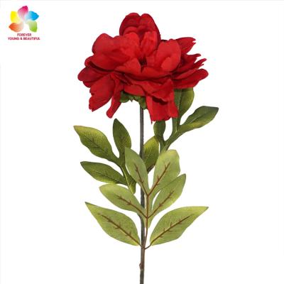 China High Quality Wholesale Peony Wedding Hot Selling Rose Artificial Flower For Home Decoration Indor Decoration and Wedding Decor for sale