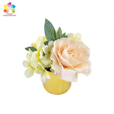 China Decorative Silk Flowers Wedding Wholesale Peony Flores Artificiales Head For Wedding Decoration for sale