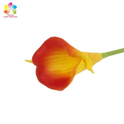 China Holiday/Christmas Day Decoratiom/Home Artificial Calla Lily Flowers Real Touch Decorative Flower Factory Wholesale/Garden Decoration for sale