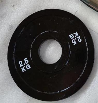 China OEM Commercial Wholesale Custom Weight Barbell Competition Gym Use 2.5kg Rubber Plates Rubber Bumper Plates Weightlifting for sale