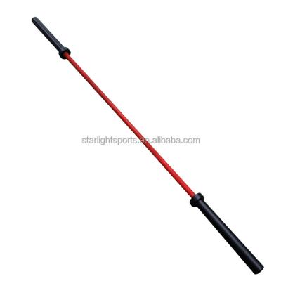 China Stainless steel barbell weight barbell competition 20kg barbell bar 2200mm steel bar for sale