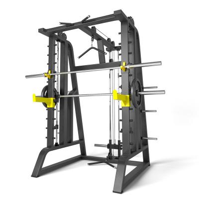 China Universal Hot Selling Multi-Functional Training Stand Smith Machine For Gym Professional Gym Equipment Strength Training for sale