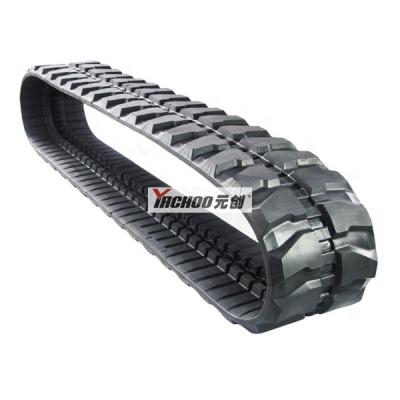 China Rubber Construction Machinery Parts Excavator Track 450x81xLinks YACHOO Construction Machinery Parts OEM for sale