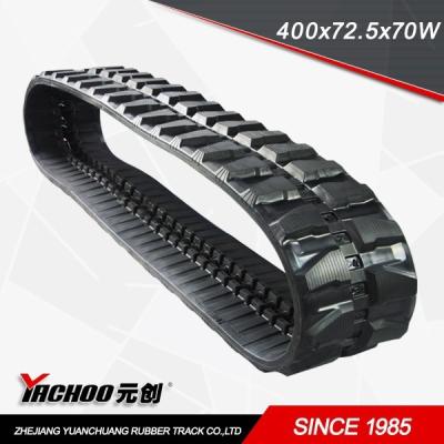 China KUBOTA rubber track 400x72.5xlinks U50 RX501 KX130 KH130 K045 400x72.5x70 for sale