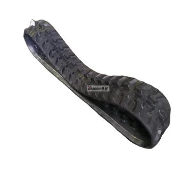 China Small Loader Robot Rubber Track 120x60 150x60 150x72 180x60 180x72 190x72 200x72 for sale