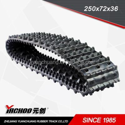 China Snow Robot Rubber Track 250x72x36 for sale