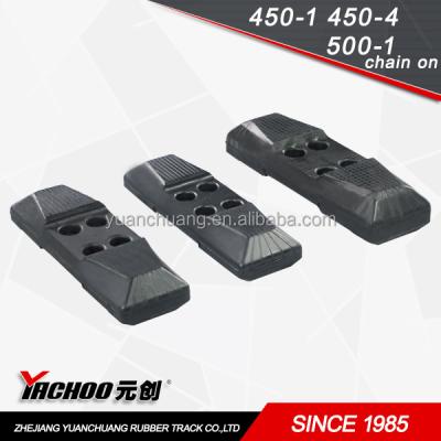 China RUBBER GUARD EXCAVATOR GUARD CHAIN ​​ON PAD135- 400 154-450 171-500 175-500 190 - 600 450 for sale