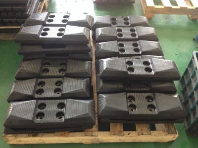 China EX120-5 171-500 Chain On Rubber Pad 500 400 500-1 Track Protection Excavtor Pad 450 for sale