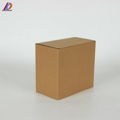 China Small Biodegradable Corrugated Kraft Paper Box And Packaging Box For Shipping Packing for sale