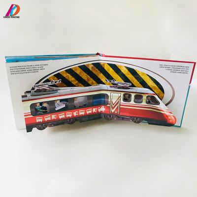 China paper & Cheap custom cardboard kids story 3d hardcover pop up books printing colorful patterns for sale