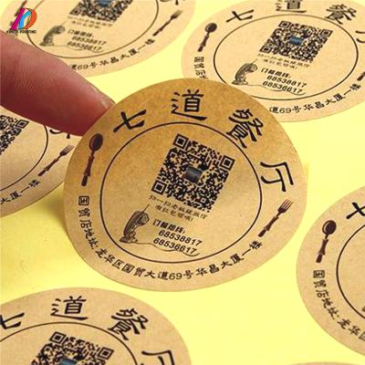 China Waterproof Custom Die Cut Label Paper Sticker Printing for sale