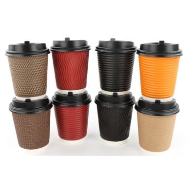 China Recycled Materials Wall 8Oz 12Oz 16Oz Best Single Double Wall 8Oz 12Oz 16Oz Chinese Hot Sale Disposable Paper Cup With Factory Price for sale