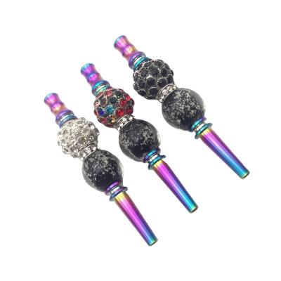 China Smoking Filter Rainbow Diamond Blunt Holder With Metallic Glow In The Dark for sale