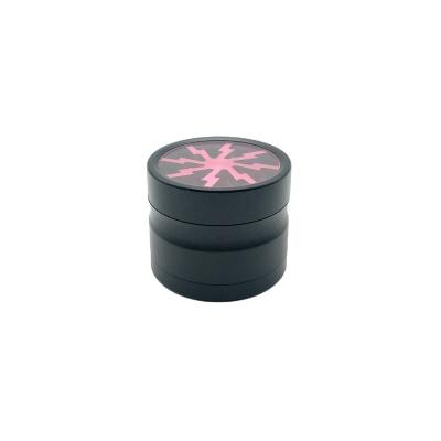 China 2.2 Inch Lightning Aluminum Herb Grinder 4 Piece Grinding Tobacco for sale