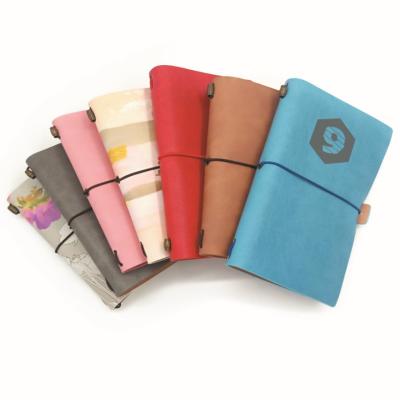 China Printed Glossy PU Wide Ruled Full Color Printed Leatherette Notebook Notebook for sale