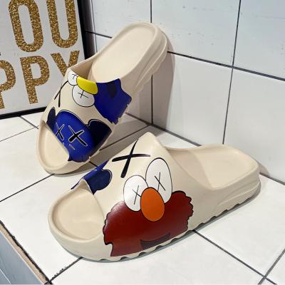 China Fashion Trend Custom Unisex Designer Kids Men Slipper Yeezy Slips For Men Yeezy Slippers for sale