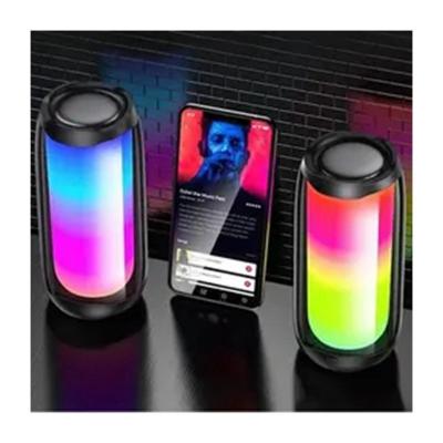 China None Recommend Edging Speakers Wireless Mini Column Speaker Led Night Lamp Charging for sale