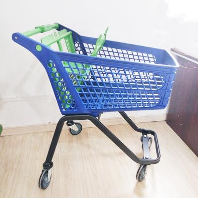 China Eco - Friendly Wholesale Strong Shopping Cart Trolley For Supermarket Supermarket Mall for sale