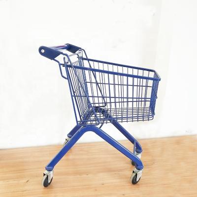 China Durable Kid Size Mini Shopping Cart Trolleys Go Trolley For Supermarket for sale