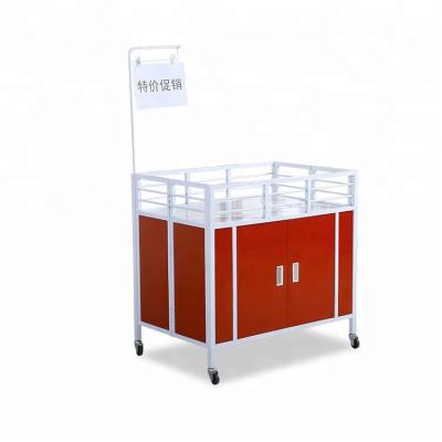 China Convenient Design Modern Counter Rack Promotion Table Shop Exhibition Promotion Drinking Advertising Table for sale